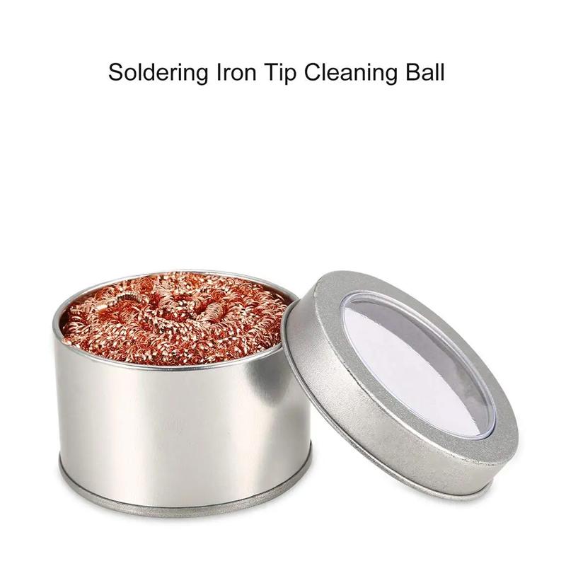 Iron Tip Cleaner, Cleaning Ball, Cleaning Tool, Quick Degreasing Electric Iron Cleaner Accessories