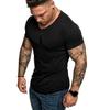 Fashion Men's Casual Fit Short Sleeve Slim Muscle Bodybuilding T-shirt Tee Tops For Ultimate Comfort