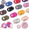 Colorful Metal Buttons, Strong Adhesion, Suitable for Knitwear, Windbreakers,Woolen Coats,Eight Hole Sewing,Not Harmful To Hands
