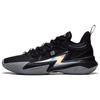 Li Ning Son Of Flash Comfortable Abrasion Resistant Breathable Low Top Basketball Shoes Men's Black ABPT019-7