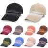 Adjustable Gradient Color Baseball Cap Quick Dry Snapback Hat Simple Outdoor Sports Hat  Running