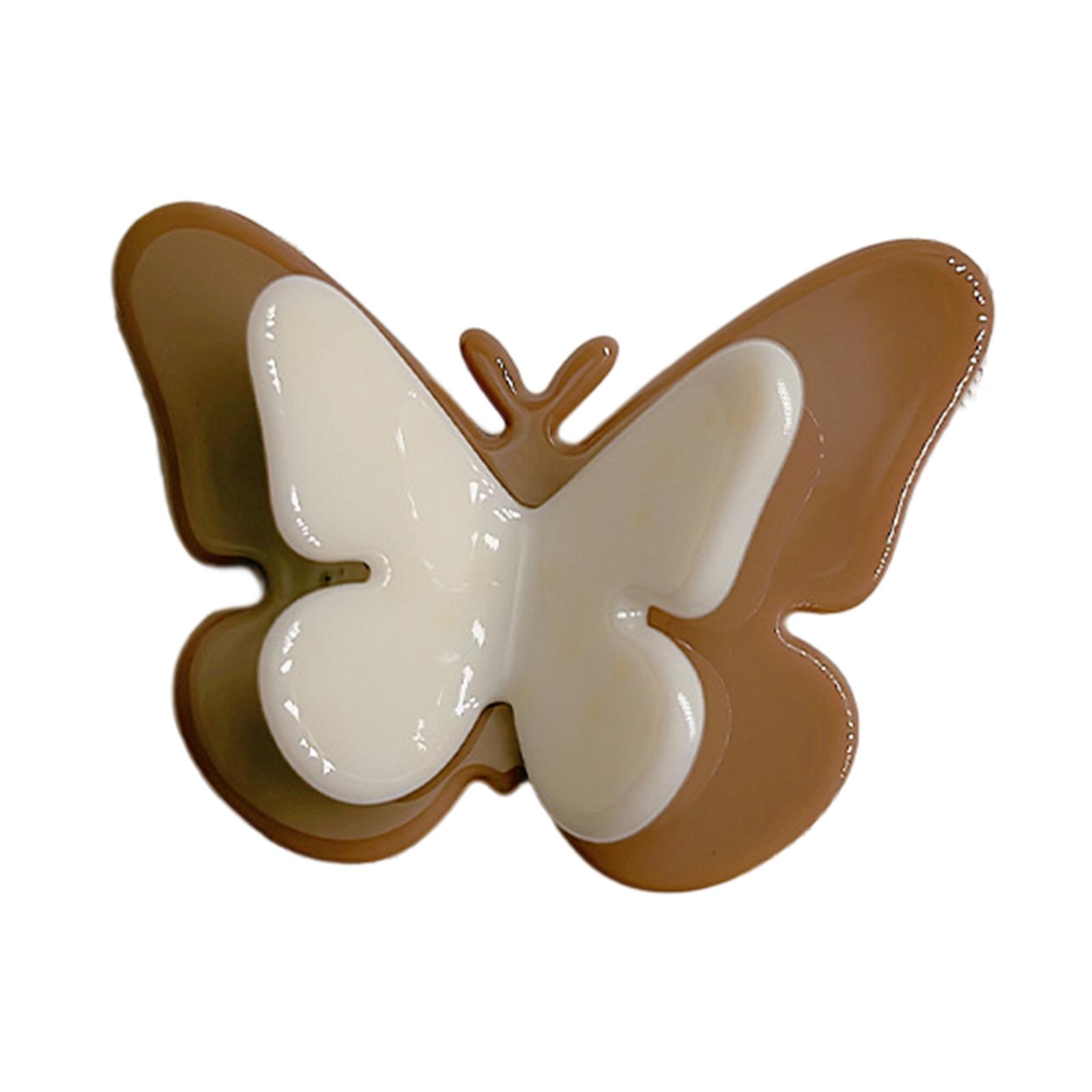 

Заколки для волос-бабочки y2k, заколка для волос для девочек, заколка-бабочка, черно-белые заколки для челки, заколки-бабочки 1