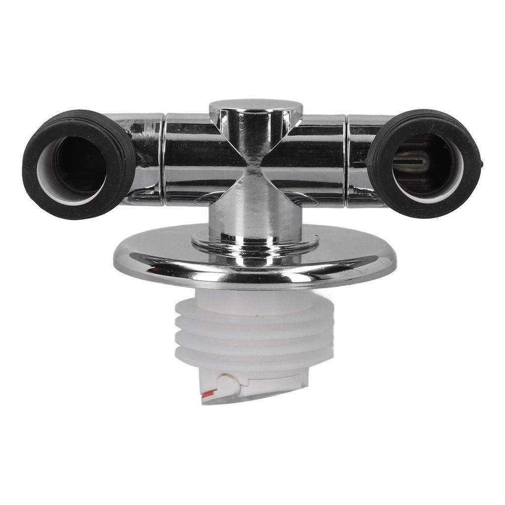 3 Way Hose Splitter Odor Prevention ABS High Toughness Improve Drainage Efficiency Washing Machine