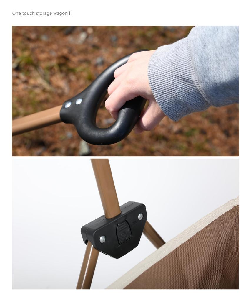 One Touch Storage Wagon II One Touch Storage Wagon II Renewal A Wagon That Can Carry Large Items At Once Wagon Camping Outdoor SMOFTTY009a S'more