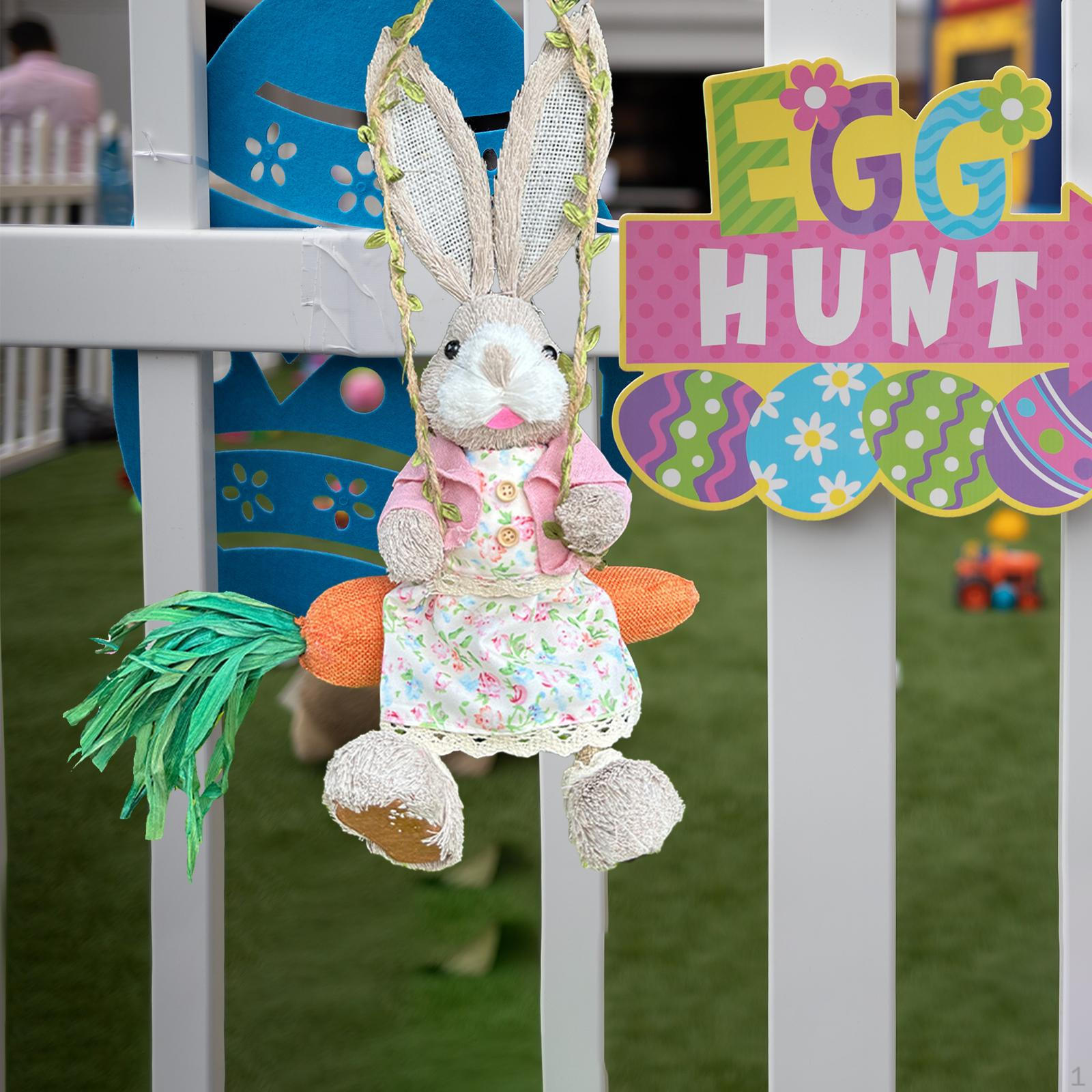 

Очаровательная статуэтка пасхального кролика для декора дома и сада Female