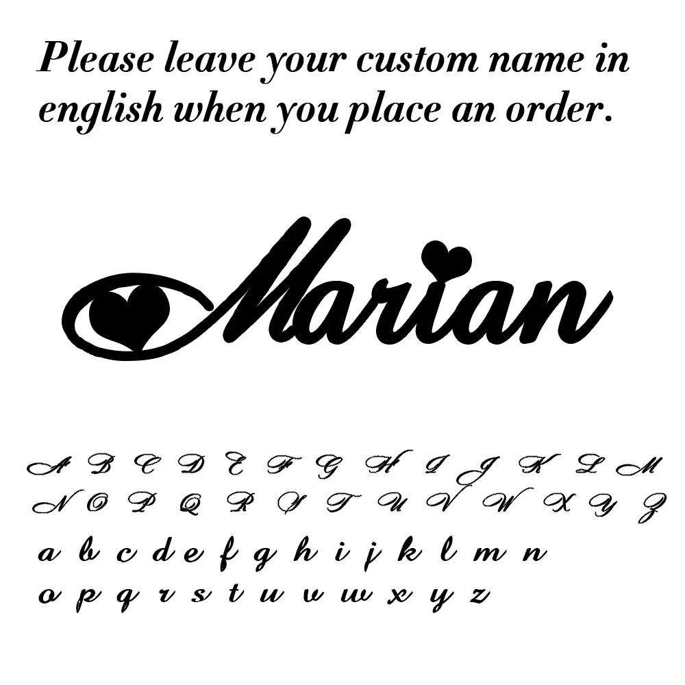 Stainless Steel Custom Name Letters Logo Brooch Personalized Nameplate Pins Badge Trendy Jewelry Gift for Women Men Kids