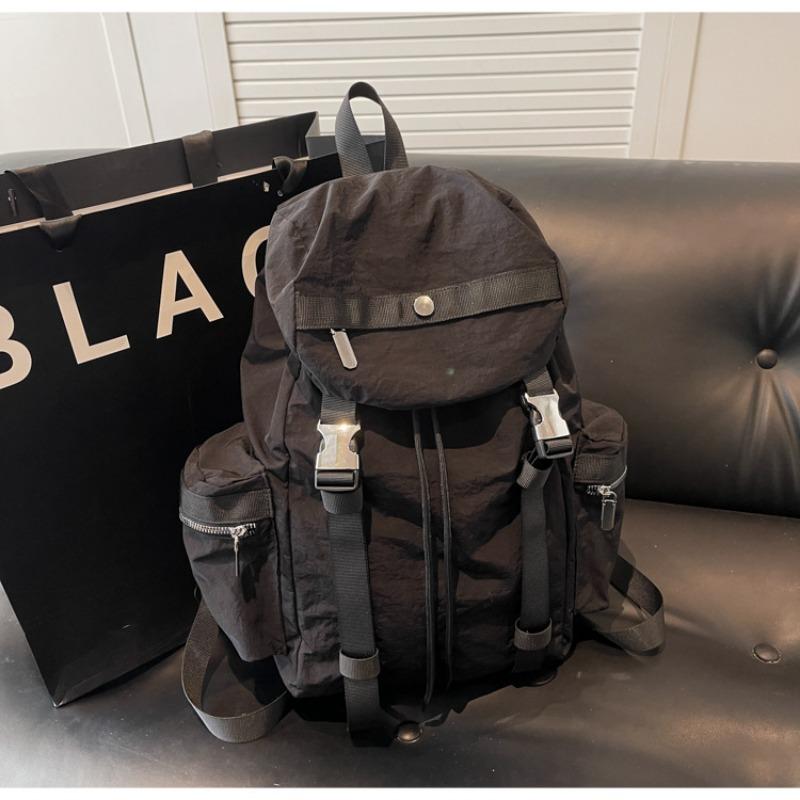 

New backpack, student schoolbag, travel bag, yoga bag, waterproof women s bag, backpack, large sports bag. чёрный