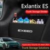 Car Collapsible Trunk Divider Storage Organizer For Exlantix ES-2024-2025