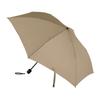 MUJI Folding Umbrella for Sun and Unisex Dark 55cm Rib Length Two-Way Rain, Adult, DEA15A5A, Beige,