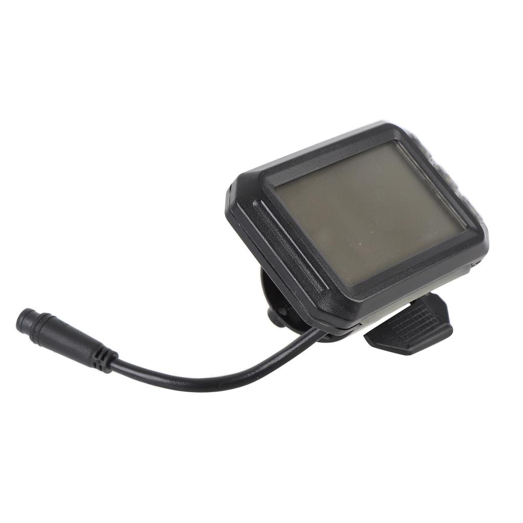 Electric Scooter LCD Meter 3 Buttons Water Proof 6Pin Male Connector Power Speed Display Dashboard F