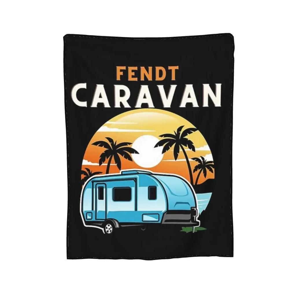 Fendt Caravan Blanket Soft Warm Flannel Throw Blanket Plush for Bed Living Room Picnic Travel Home Sofa