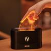 Ätherischer Öl Diffusor mit Simulationsflammenlicht Tragbarer Aromatherapie-Nebelbefeuchter für Zuhause