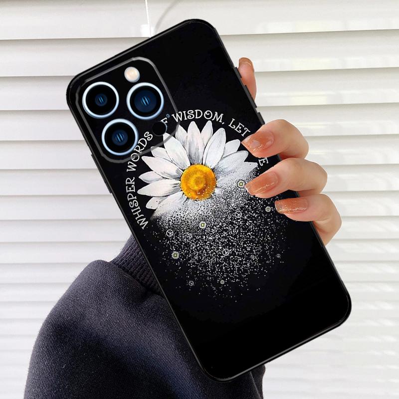 

Beauty Yellow Sunflower Phone Case For iPhone 16 15 14 13 11 12 17 Pro Max mini 15 16 Plus 16e 17 Air Cover Fundas iPhone 12 mini