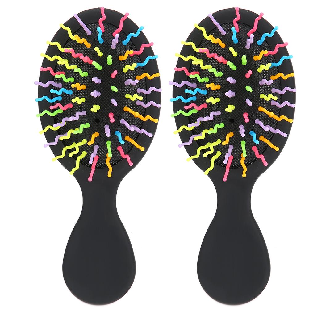 

2pcs ABS Household Anti Static Hairdressing Gasbag Comb Travel Portable Massage Comb