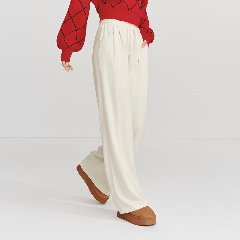 Semir Women's Pleated Wide-Leg Casual Pants