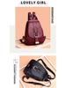 Chic Women's Korean-Style Minimalist Soft Leather Backpack – Simple, Large Capacity, Casual Design