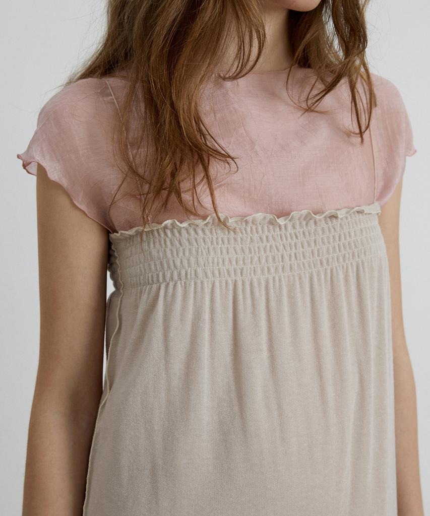 Obeodyupeulleeo Two Way Banding Dress_Beige