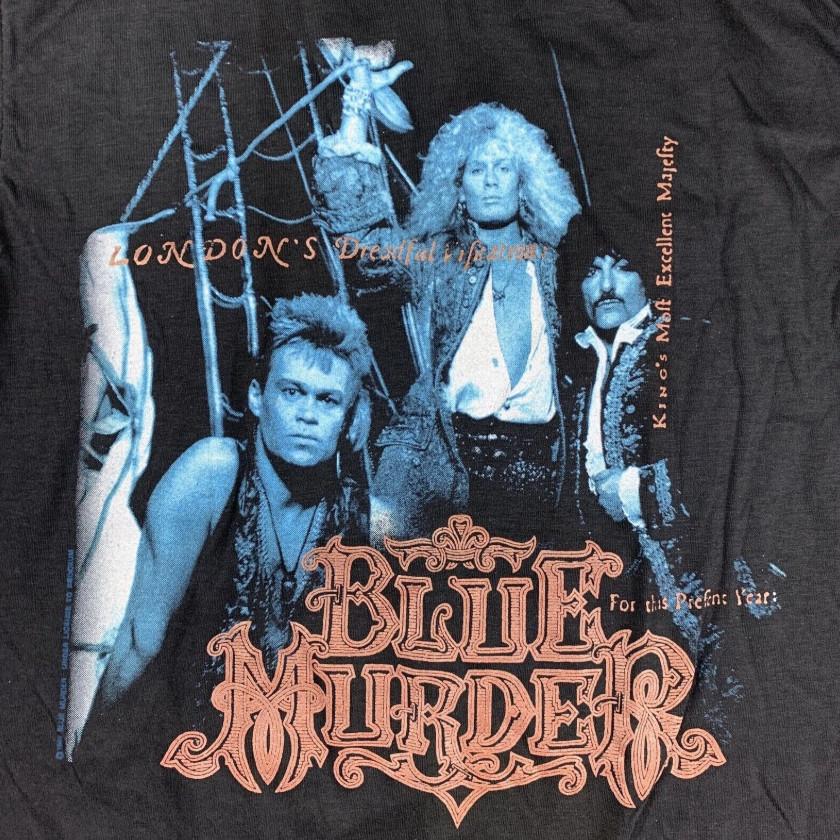 Коллекция Blue Murder Группа Подарок для Фаната Черный S-2345XL Футболка Унисекс Футболка XXL