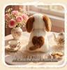 Adorable Milk Candy Dog Plush Toy - Cute Simulation Dog Doll for Kids' Birthdays