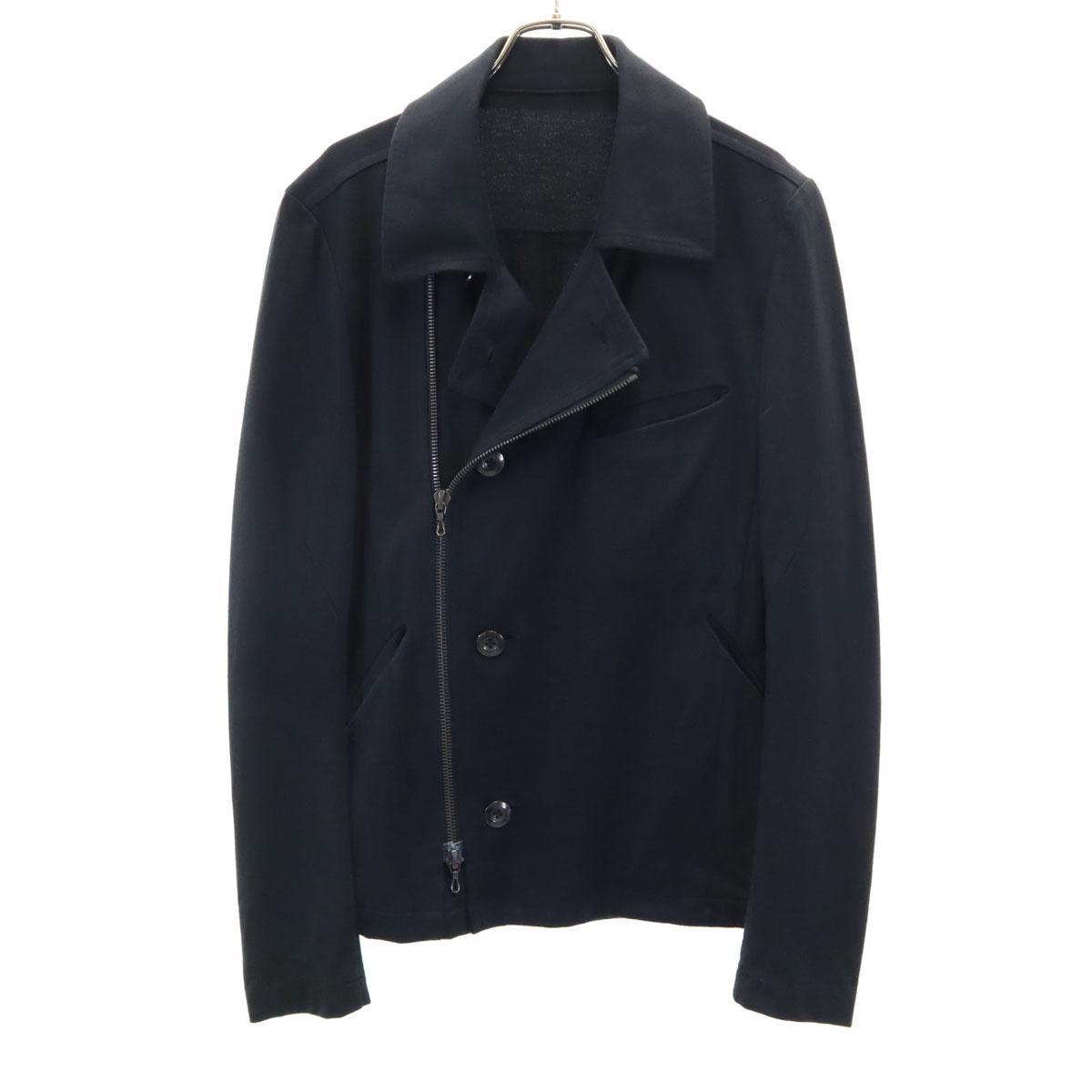 

ATTACHMENT Сделано в Японии Шерстяная смесь Пальто-бушлат райдера 2 черное Мужское Б/У