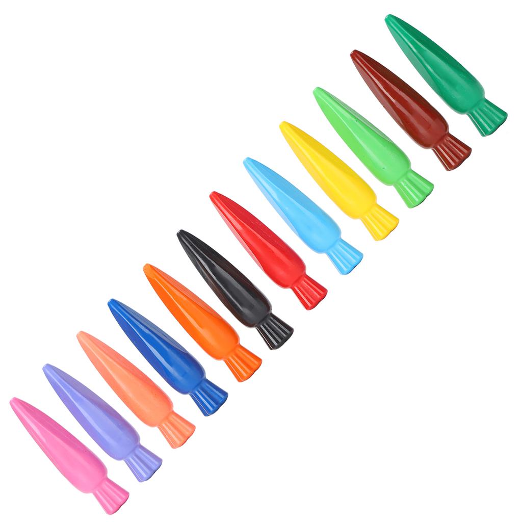 12Pcs Oil Pastel Children s WaterSoluble Graffiti Crayon Set Cartoon Painting Pencil