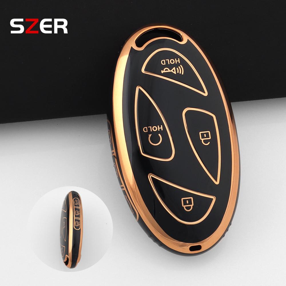 TPU Auto-Fernbedienung Smart Key Hülle Schale für Hyundai IONIQ 6 New Grand Prix GN7 Kona 5 7 Tasten Geschützter Halter Keyless Fob