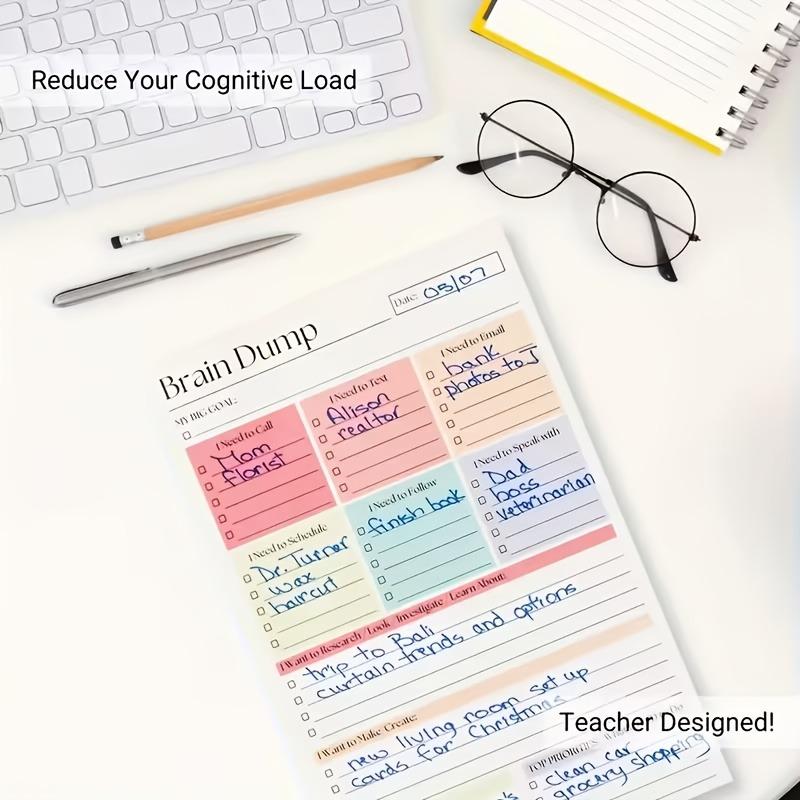 50 Pages, tear off the to-do list notebook A5