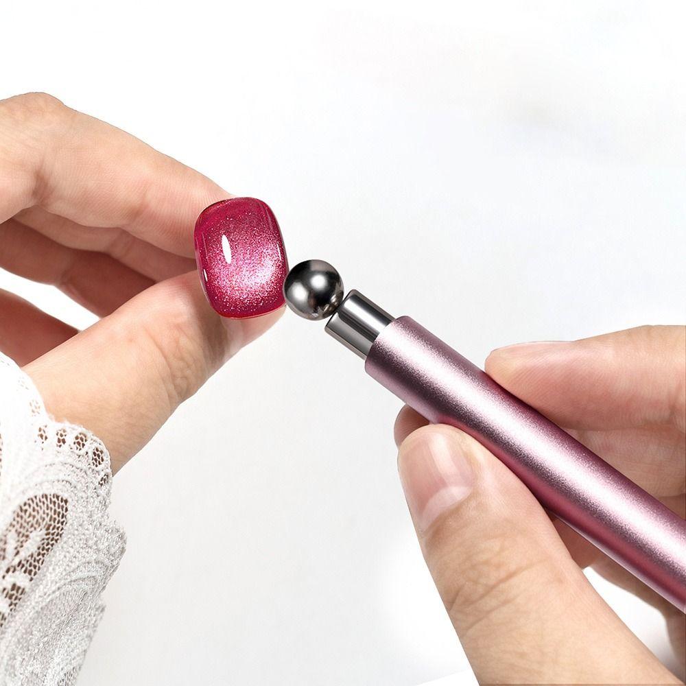 Dual-purpose Cat Eye Nail Glue Magnetic Iron Rod Large Magnetic Pen  for Manicure Magnetic Tools