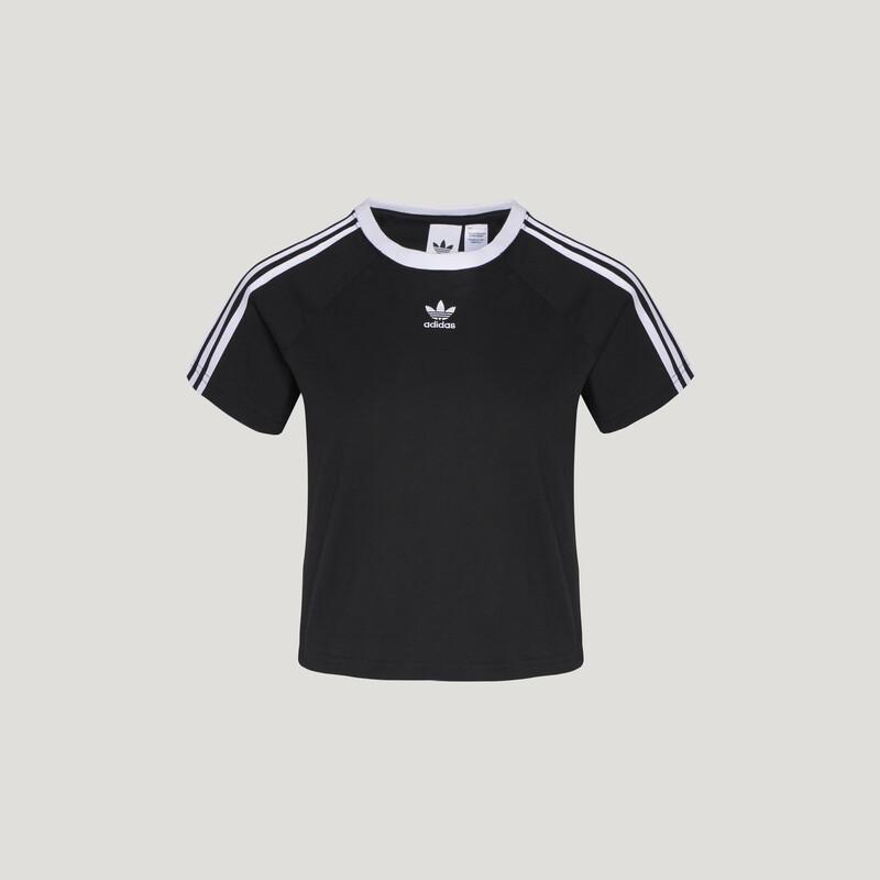 Adidas Women's Slim-Fit Cotton Short Sleeve T-Shirt Trefoil JC8703