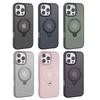 iPhone 16 Pro Max Rotating Magnetic Protective Case with 360° Bracket