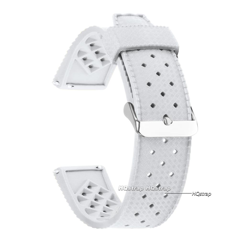 Tropical Silicone Watch Band Quick Release Watch Bracelet 20mm 22mm Soft Rubber Tropic Smart Watch Strap for Omega for Seiko