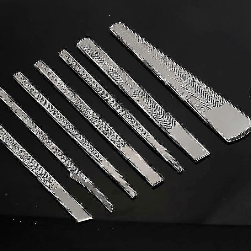 Professional Pedicure Knife Kits, Professional Stainless Steel Planer Blades Callus Remover Pedicure 7 Piece Set