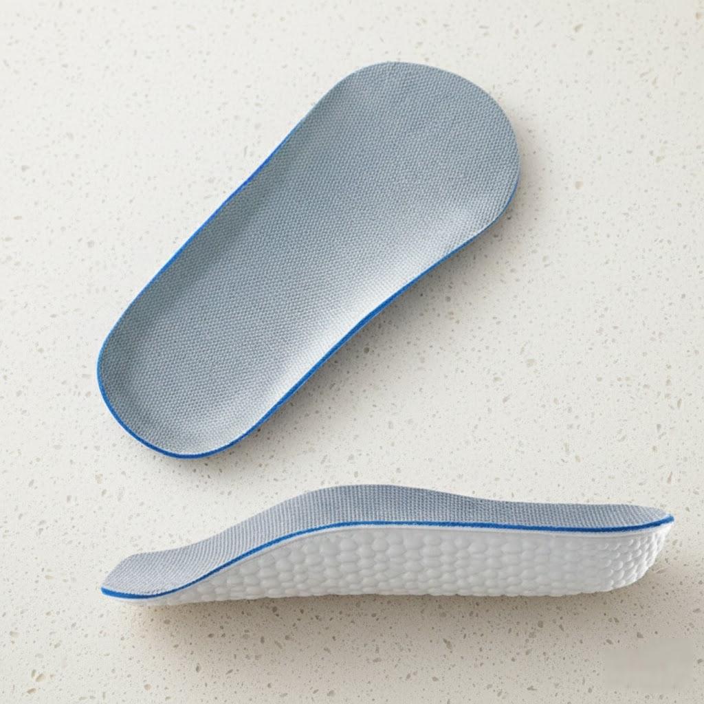 Memory Foam Shoe Insoles Height Increasing Cushion Inserts Unisex Comfortable Foot Health Support