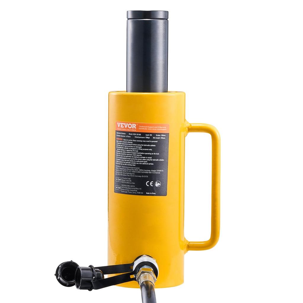 20T 100mm Hollow Plunger Hydraulic Cylinder Jack