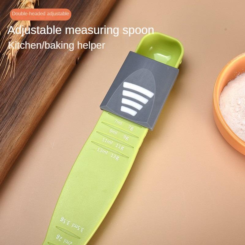 Kitchen Eight-speed Graduated Spoon Measuring Spoon Coffee Measuring Spoon Adjustable Measuring Spoon Gadgets