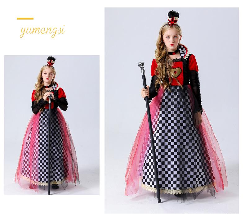 Queen of Hearts Parent-Child Halloween Costume