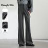 Shandubila Women's High-Waist Flared Trousers