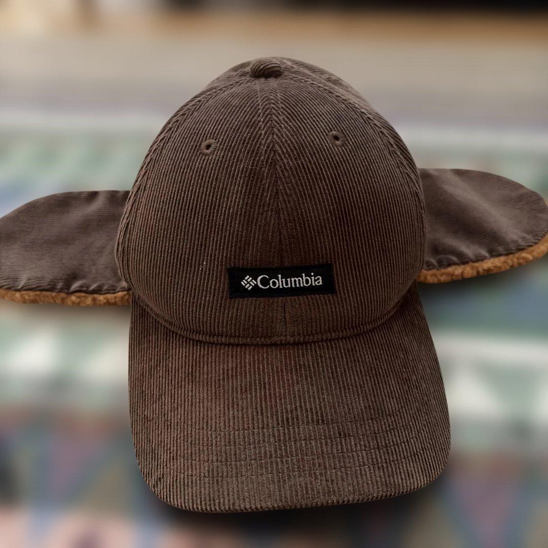 Used Columbia/ Kendrick Park Fur Flap Cap Hat Columbia