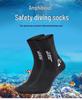3mm ZCCO Super Elastic Winter Anti-Slip Diving Socks with Ankle Support, Anti-Abrasion Plus Size.
