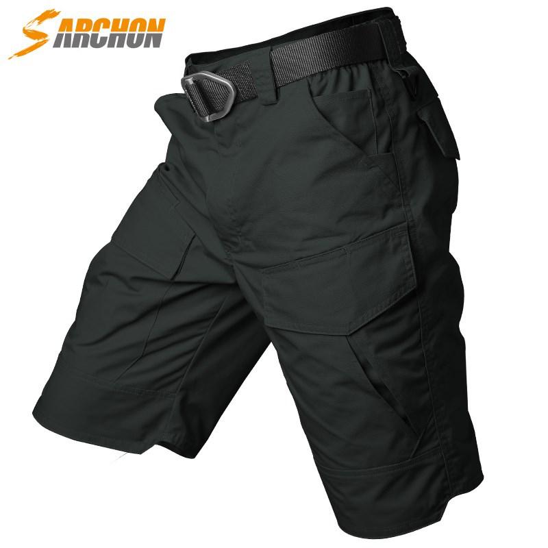 

Onken Men s Quick-Dry Military Camo Tactical Shorts - Multi-Pocket, Waterproof Outdoor Workwear Half Pants S