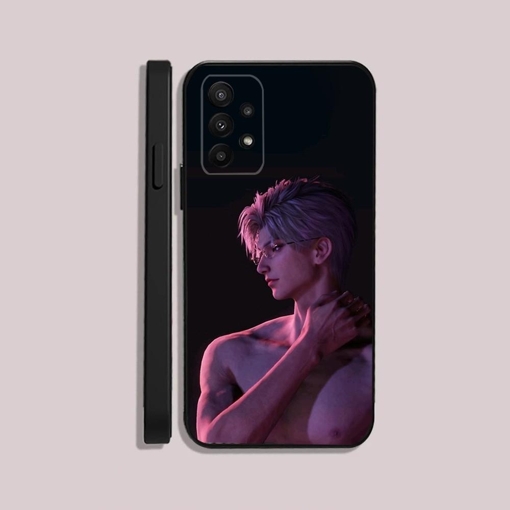 Sylus Love And Deep Space Phone Case For Samsung S24,23,22,30,21,10,9,Ultra,Plus,Lite,FE,5G Black Soft Case