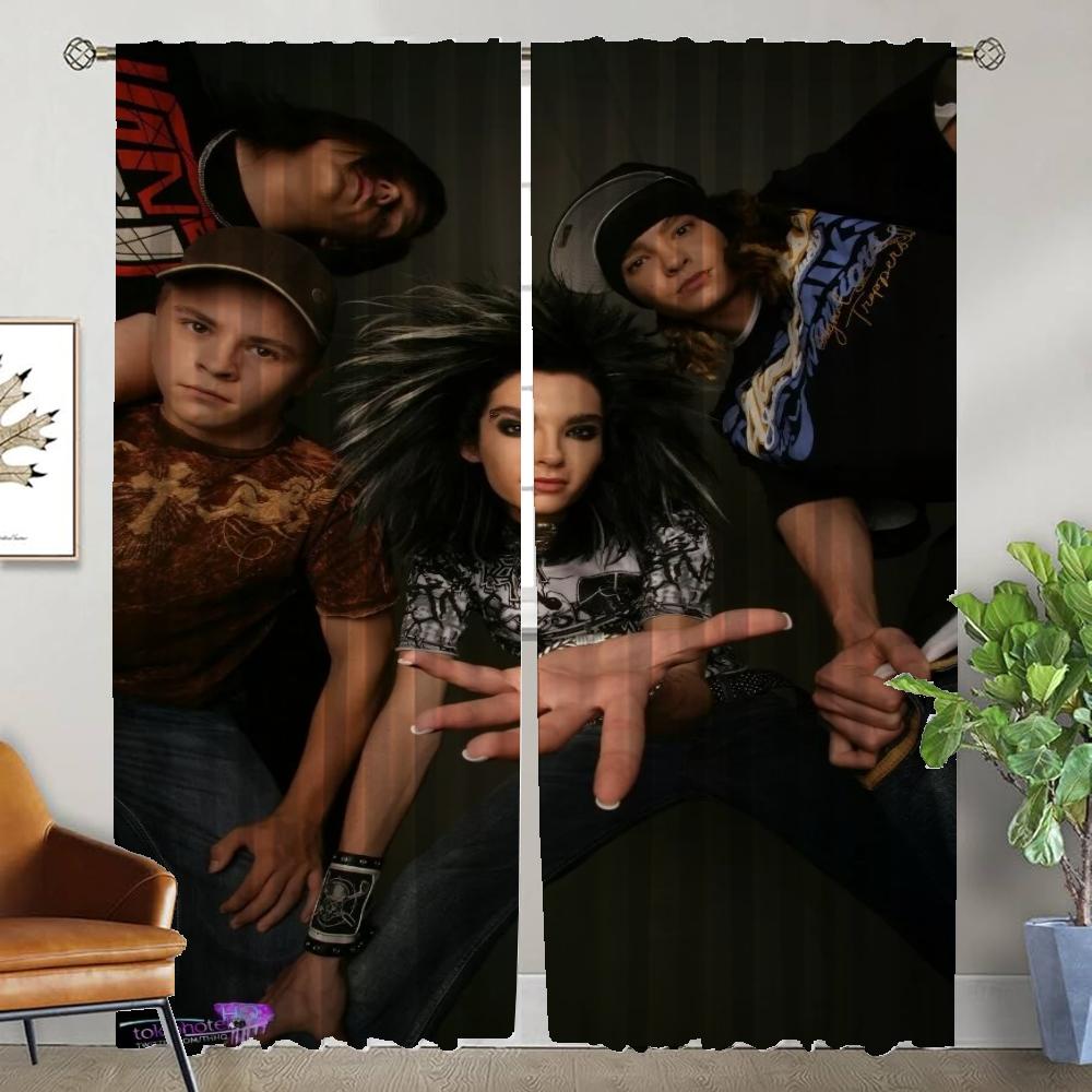 

Tokio el Tulle для спальни, затемняющие шторы, 2 шт., современные шторы для гостиной, перегородка, занавеска для кухни, элегантный W50xH70cmx2pcs-CL