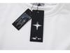 Cross ClassicSTONE Solid Round Neck Badge Long Sleeve Unisex Hoodie
