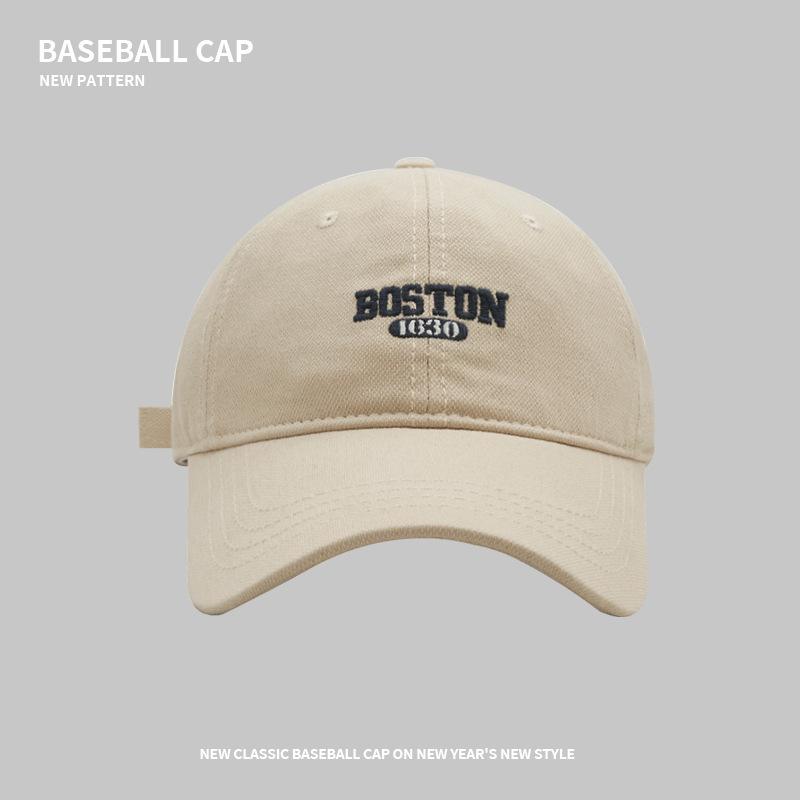 Bestickte Baseballkappe Kinder Modenschau Gesicht kleine Schirmmütze vielseitig vertiefend Paar Sportkappe