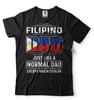 Filipino Dad Father Day Gift T Shirt Birthday Gift For Dad Philippines Cool Dad T-shirt Gift For Father Father Day Gift Ideas