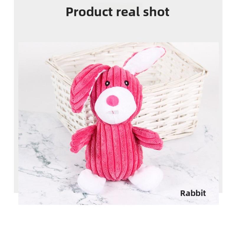 

Grinding Teeth, Venting Training, Corduroy Monkey Pig Vocalization, and Multiple Dog Plush Toys Red White Rabbit