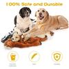 5pcs Funny Simulated Animal No Stuffing Dog Toy Durable Stuffingless Plush Squeaky Dog Chew Toy Crinkle Pet Squeak Toy