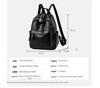Women's Versatile PU Leather Large Capacity Backpack Handbag