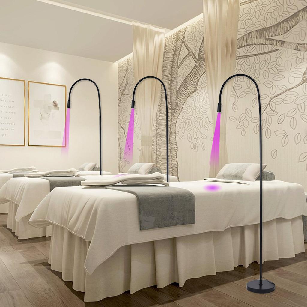 UV Pedal Foot Control LED Beauty Nail Floor Light Professional Beauty Salon Equipment Eyelash Glue Phototherapy Lamp