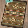 Living Room Rug Southwestern Aztec Cross Printed Large Rectangular Carpet Non Slip For Coffee Table Sofa Floor Decor